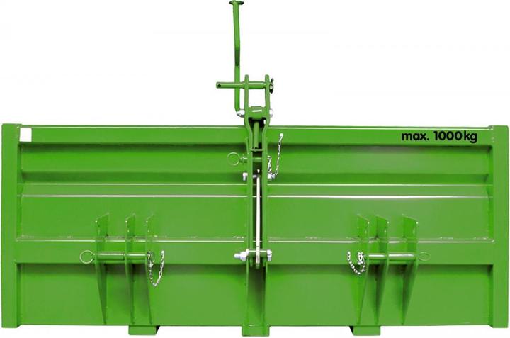 Produktbild Dema Heckcontainer Typ 1500 S / K1- grün (550 l)
