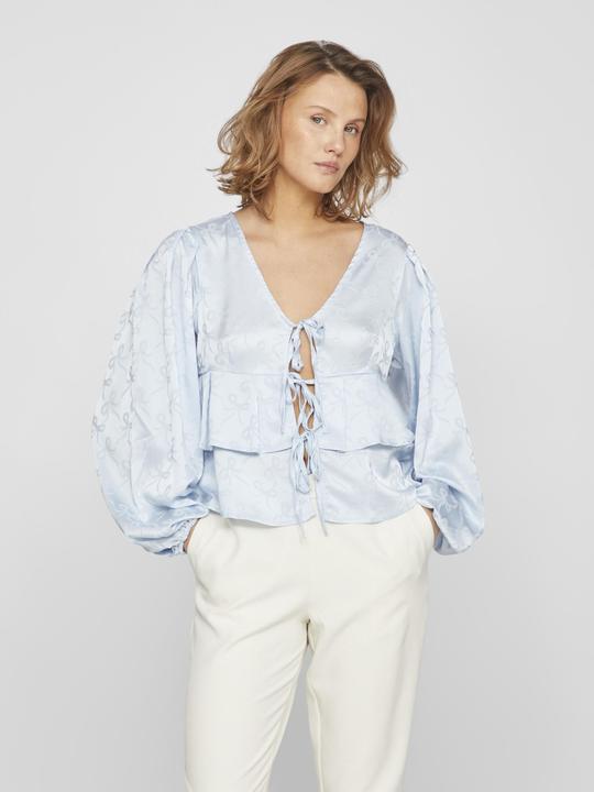 Actual product image Vila Tied top with long sleeves (34)