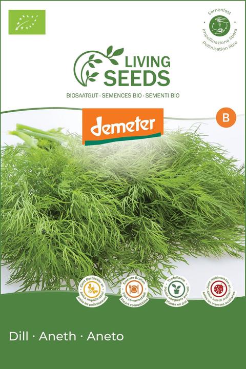 Produktbild Living Seeds Dill (Kräutersamen)