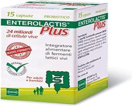 Immagine prodotto Enterolactis Più tappi (15 Pezzo/i, 500 g)