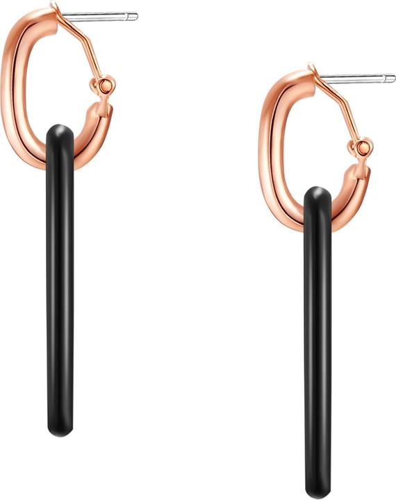Lulu & Jane Damen Messing roségold/schwarz - 29565 (Messing)