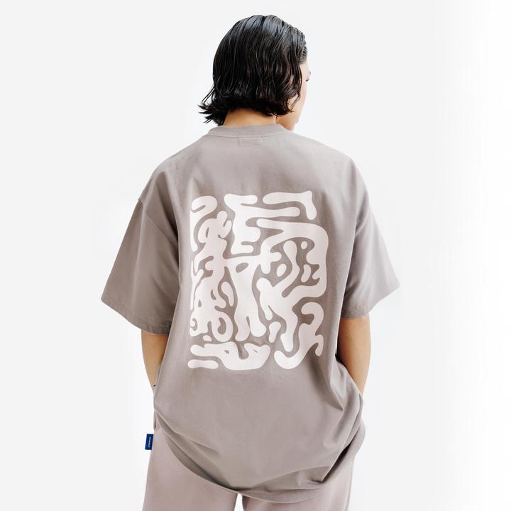 Produktbild Decathlon T-Shirt unisex grafisch - Relax braun (XL)