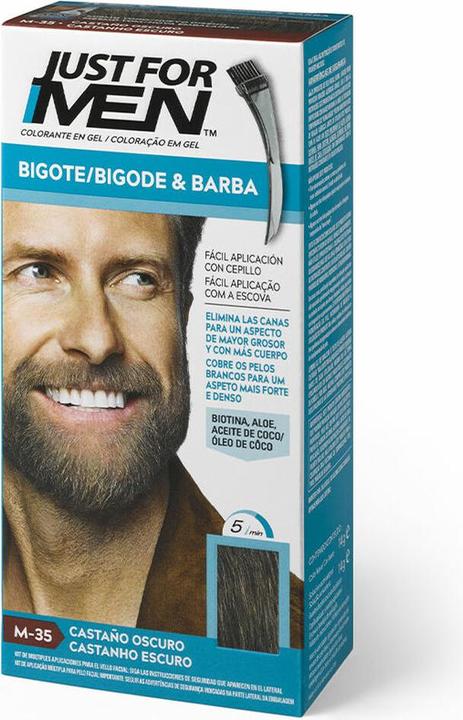 Just For Men Mostache And Beard Dark Brown 28 4g