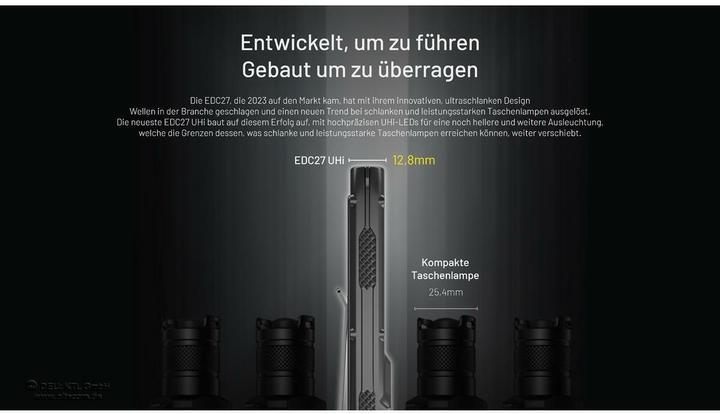 Produktbild Nitecore EDC27 UHI (13.53 cm, 3100 lm)