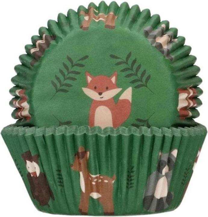FunCakes Moule à muffins Animaux de la forêt 48 pièces (5 cm)