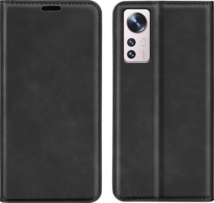 Image du produit Cover-Discount Xiaomi 12 Lite - Stand Flip Case étui noir (Xiaomi 12 Lite)