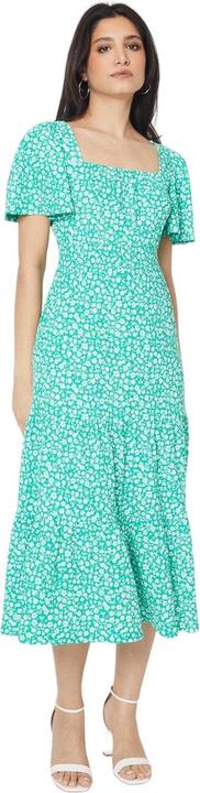 Produktbild Dorothy Perkins Midikleid Eckiger Ausschnitt FlatterÄrmel (44 D)