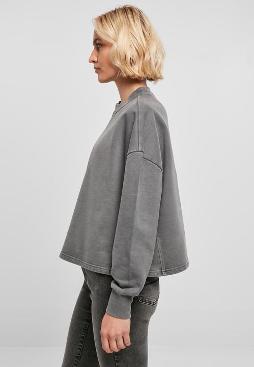 Actual product image Urban Classics Ladies Heavy Terry Garment Dye Crewneck - 19387 (XL)