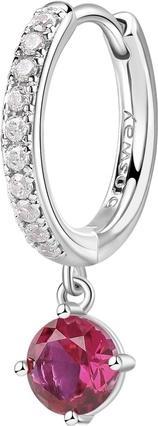Brosway Fancy Passion Ruby FPR86 Circle Single Earring (Silber)