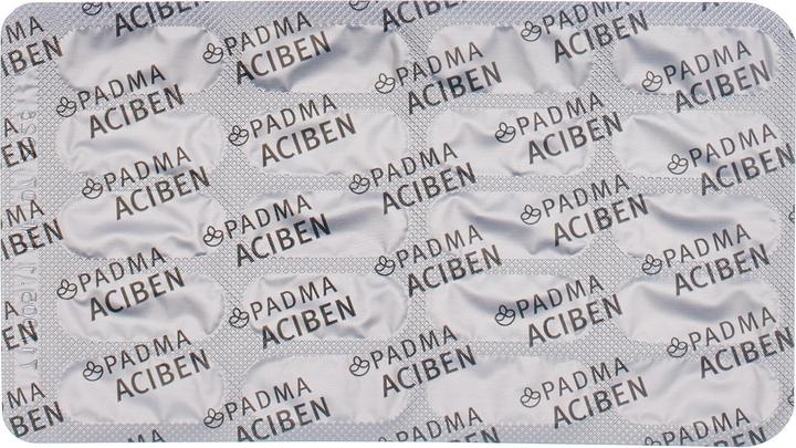 Nährwerte und Zutaten Padma Aciben ausgeglichenes Magenklima (40 Stück, Kapseln, 40 g)