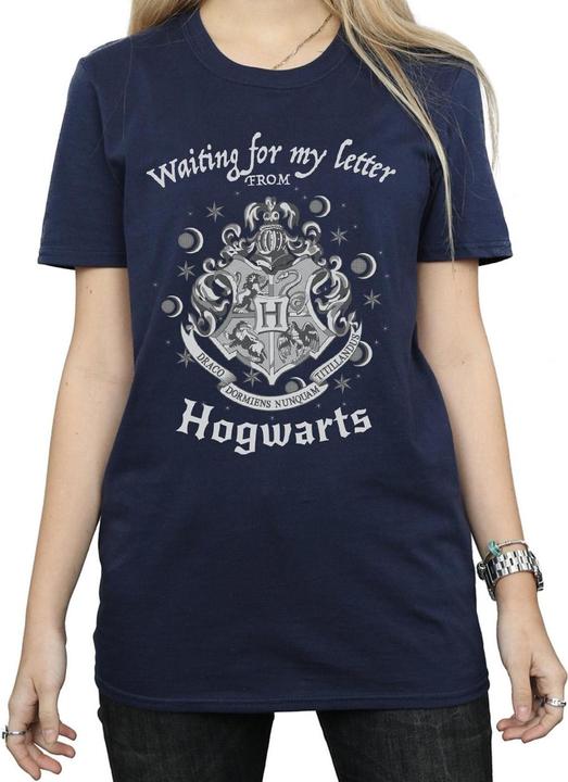 Immagine prodotto Aspettando la mia lettera Hogwarts - Maglietta in cotone da ragazzo (XL)