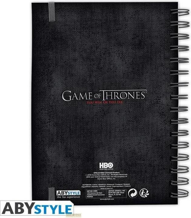 Produktbild ABYstyle Spiel der Throne - Stark (Speziallineatur, Harter Einband)