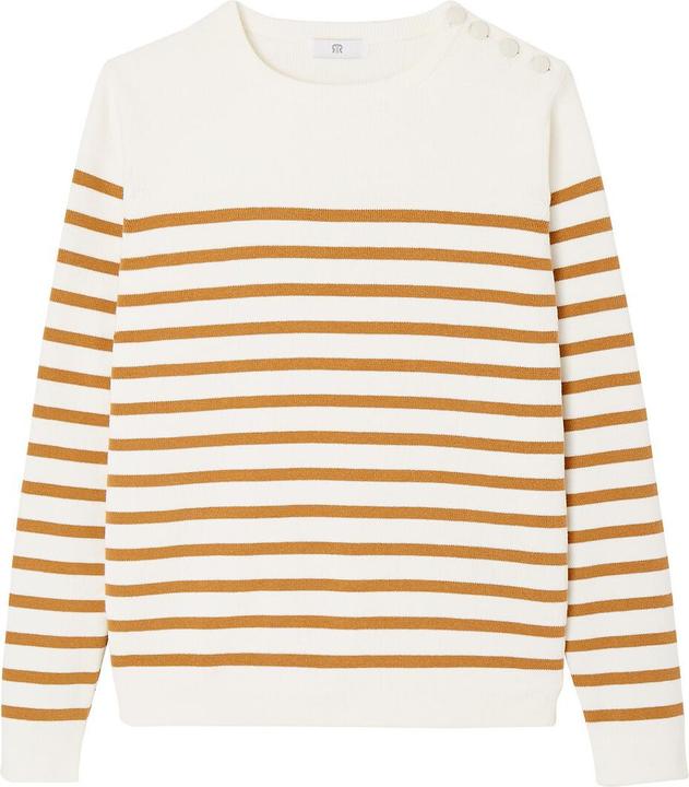Actual product image La Redoute Collections Organic cotton sailor jumper (L)