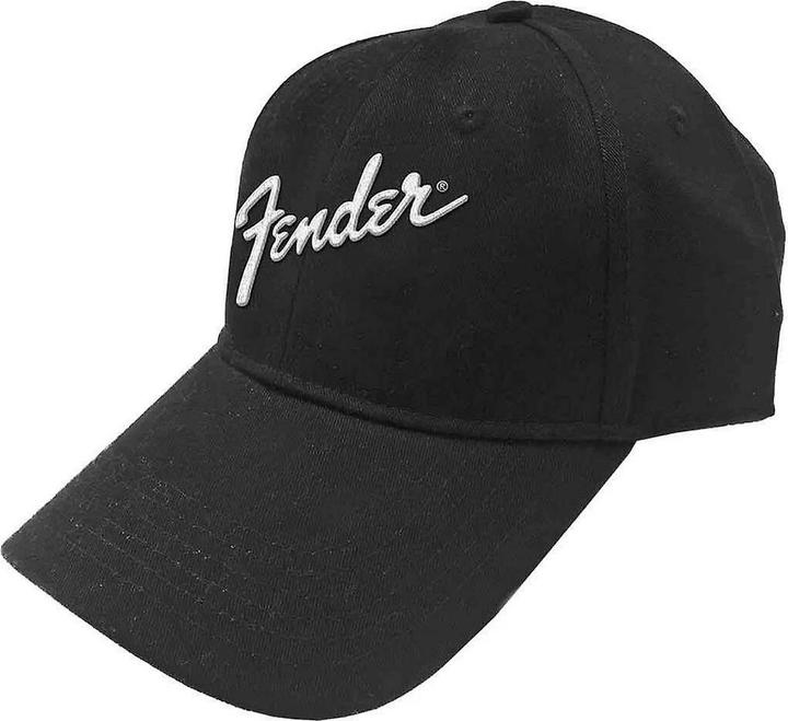 Actual product image Fender Unisex Adult Logo Baseball Cap (One size)