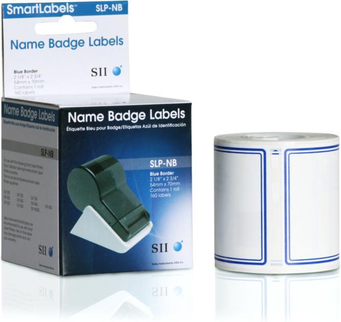 Seiko SLP-NB name tags, 1 roll of 160 labels