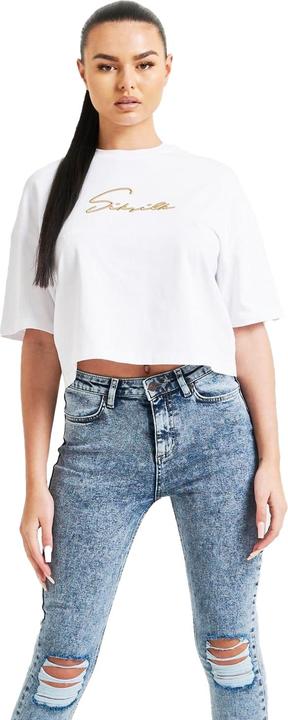 Actual product image Siksilk Womens/Ladies Signature Crop Top (32 D)