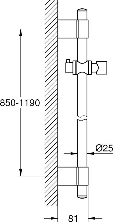 Grohe Duschgleitstange Rainshower