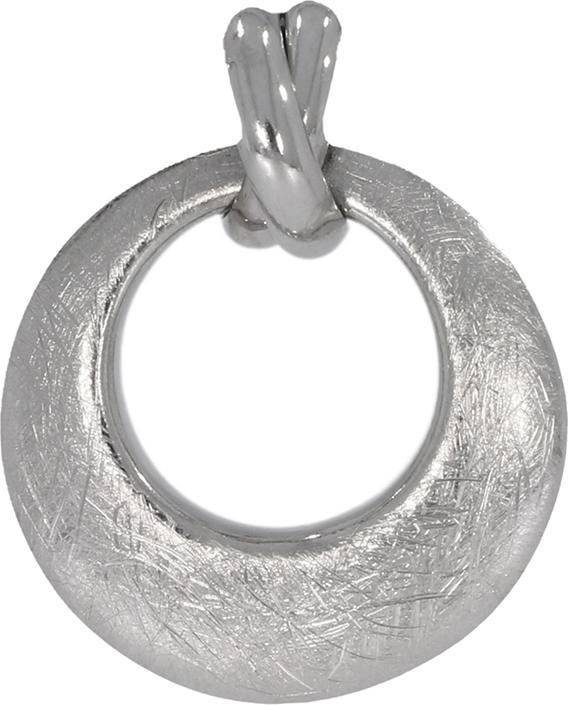 Produktbild Xen Anhänger rund eismattiert 925 Sterling Silber (One Size, 925 Silber)