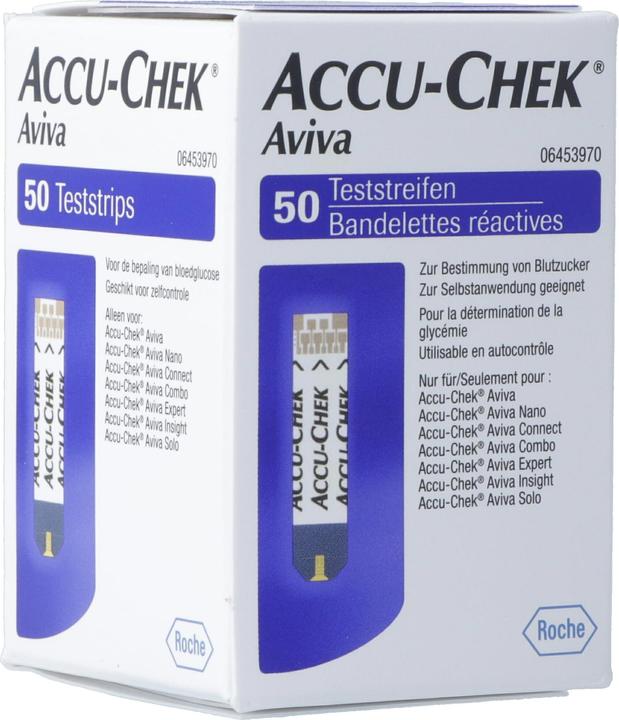 Actual product image Accu-Chek Aviva test strips (50) (Test strips)