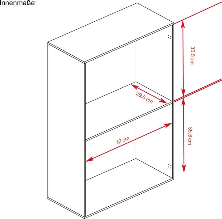 Immagine prodotto HTI-Line Cassettiera (60 x 30,5 x 77 cm)