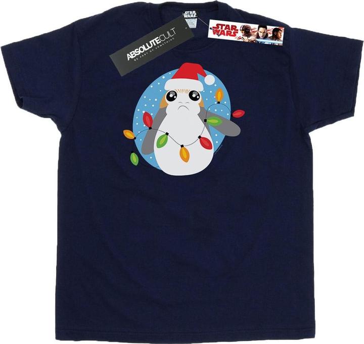 Image du produit Star Wars - T-shirt THE LAST JEDI PORG CHRISTMAS LIGHTS - Homme (XXL)