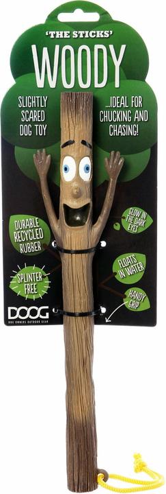 Actual product image Doog Dog toy Mr Stick Woody (Dog chew toy)