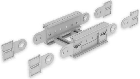 Produktbild Unex 67332-04 Gelenkbogen vertikal 135x300 aus U23X RAL7035