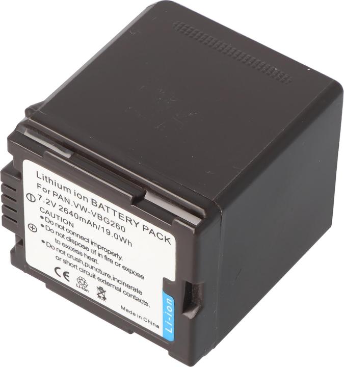 Actual product image AccuCell Battery Panasonic VW-VBG260 (Rechargeable battery)