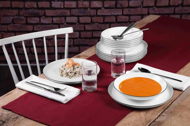 Image du produit Seltmann Lido Black Line Kombiservice (30 pièce(s))