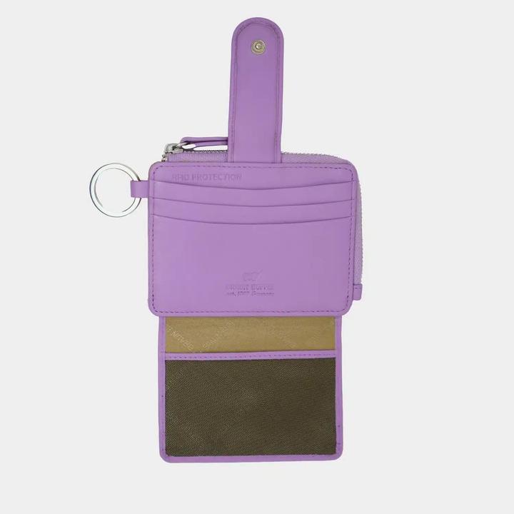Image du produit Braun Büffel Porte-cartes de crédit Joy protection RFID en cuir 11 cm