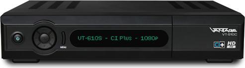 Vantage VT-610C, CI+ fähiger Full-HD Kabel-Receiver (DVB-C)