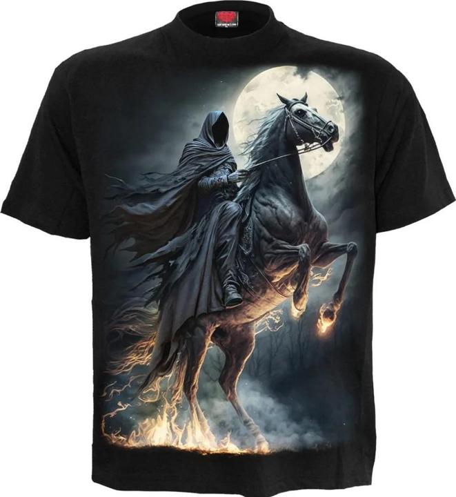 Actual product image Spiral Unisex Adult Shadow Rider T-Shirt (3XL)