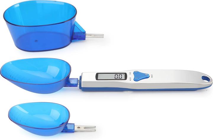 Immagine prodotto Swissdetector Bilancia elettronica da cucina con 3 cucchiai di pesata rimovibili