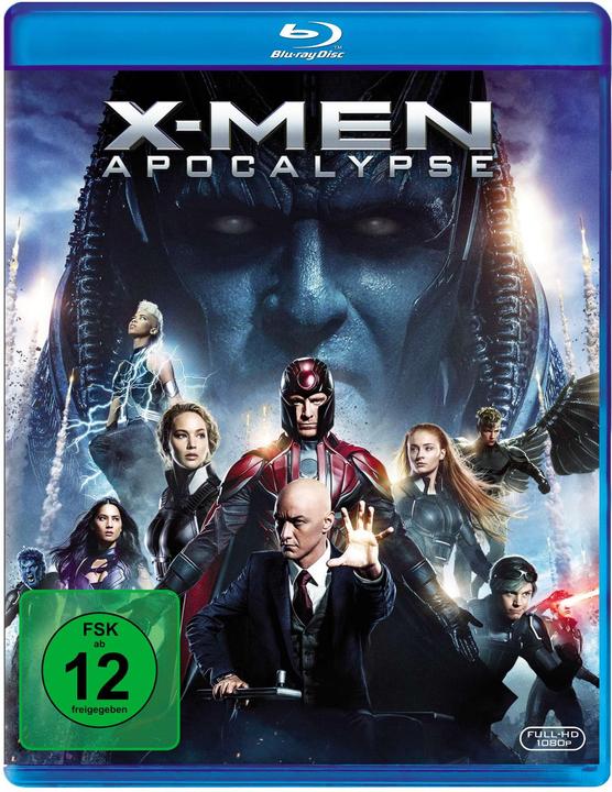 X-Men: Apocalisse (Blu-ray, 2016, Tedesco)