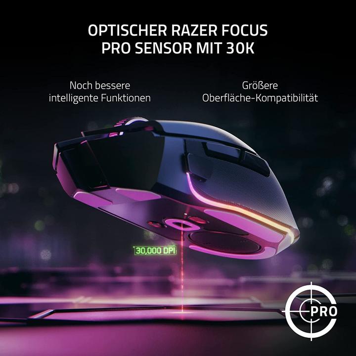 Produktbild Razer Basilisk V3 Pro (Kabellos, Kabelgebunden)