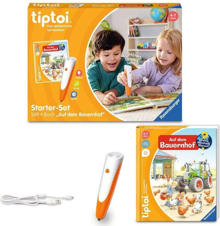 Actual product image tiptoi Starter Set Pen and Farm Book (German)
