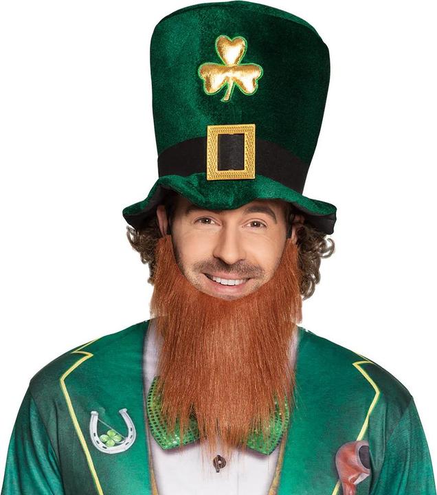 Immagine prodotto Boland Cappello di San Patrizio Leprechaun: Con barba