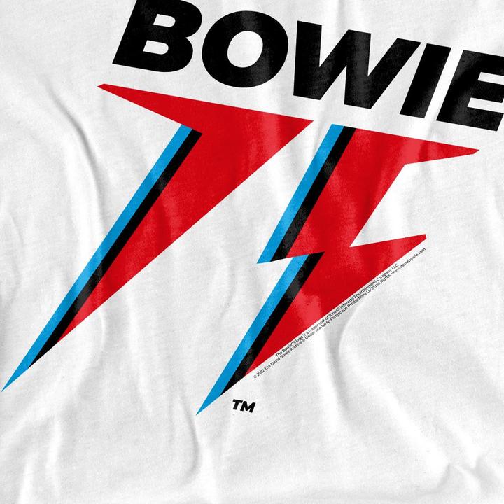 Immagine prodotto David Bowie 75 Maglietta Logo Adulto Unisex (L)