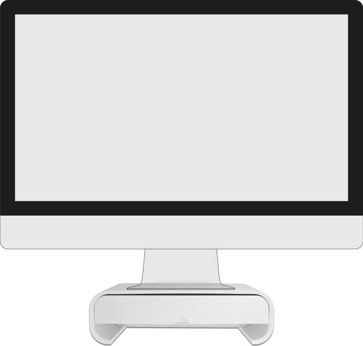Image du produit Delock 18324 Support de table pour écran plat Autoportant Blanc