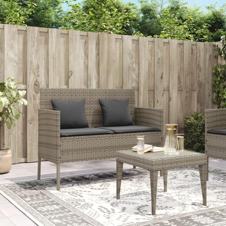 Immagine prodotto VidaXL Set da salotto da giardino da 10 pezzi con cuscini