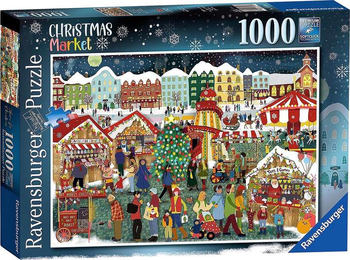Immagine prodotto Ravensburger Puzzle da 1000 Pezzi - Mercatino di Natale (1000 pezzi)