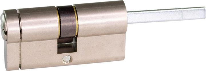 Productafbeelding Danalock LINCE CPlus cilinder, 35-30, D-nok, Nikkel afwerking, 5 sleutels (Profielcilinder)