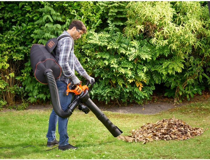 Immagine prodotto Black & Decker BEBLV300-QS (Corrente elettrica, Soffiafoglie, Aspirafoglie, Aspiratore e soffiatore)