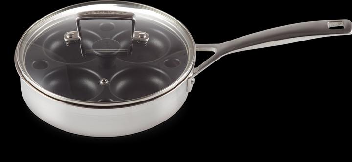 Image du produit Le Creuset Sauté à la poêle (20 cm, Poêle à frire, Acier inoxydable)