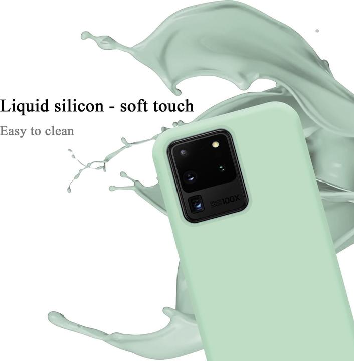 Actual product image Cadorabo TPU Liquid Silicone Case Cover (Samsung Galaxy S20 Ultra)