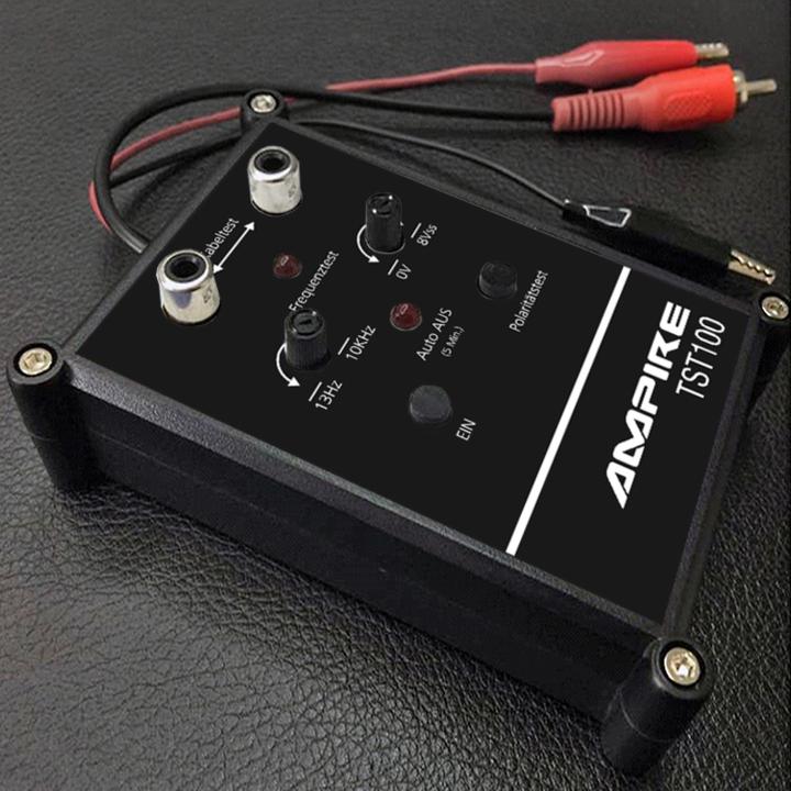 Actual product image Ampire Testgerät für Lautsprecherpolung, Frequenzbereich und Durchgang