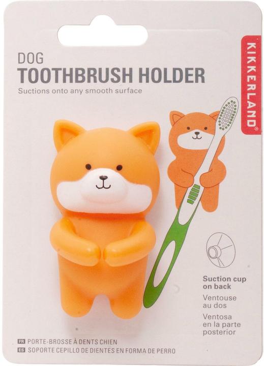 Kikkerland Dog Zahnbürstenhalter (Zahnbürstenhalter)