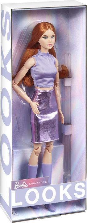 Actual product image Barbie Signature Looks - Lilac Dress Red Hair