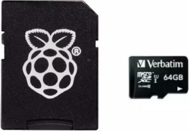 Produktbild Raspberry Pi Official micro SD Card With Noobs (Operating System) for 4 - 64GB