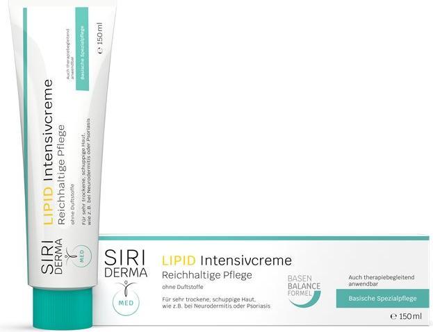 Image du produit Siriderma crème de soin régénératrice riche BASIS sans parfum (150 ml, Baume visage)